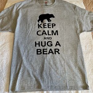 Keep Calm and Hug a Bear logo